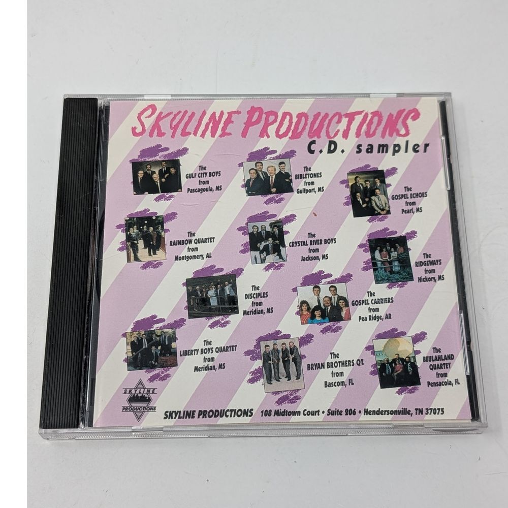Skyline Productions Southern Gospel CD Sampler Various Artists Christian‎ Music